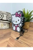 Butik Hello Kitty Masa Üstü Dekoratif Led Lamba thumbnail 4