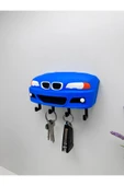 3D Baskı Dekoratif BMW E46 Model Tasarımlı Anahtar Askılığı thumbnail 4
