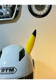 Butik 3d Baskı Pikachu Kulak Şekilli Kask Aksesuarı thumbnail 2