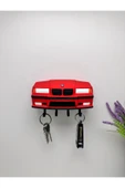 3D Baskı Dekoratif BMW E36 Model Tasarımlı Anahtar Askılığı thumbnail 2