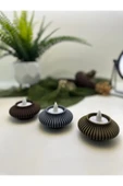 Butik Mumluk Modern Tasarımlı 3'lü Set 3d Baskı thumbnail 2