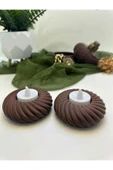 Butik Mumluk Spiral Şekilli 2'li 3d Baskı thumbnail 2