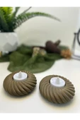 Butik Mumluk Spiral Şekilli 2'li 3d Baskı thumbnail 2