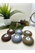 Butik Mumluk Spiral Şekilli 6'lı Set 3d Baskı thumbnail 2