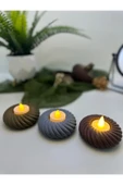 Butik Mumluk Spiral Şekilli 3'lü Set 3d Baskı thumbnail 1
