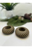 Butik Mumluk Spiral Şekilli 2'li 3d Baskı thumbnail 3