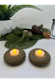 Butik Mumluk Spiral Şekilli 2'li 3d Baskı thumbnail 1