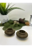 Butik Mumluk Modern Tasarımlı 3d Baskı 2'li thumbnail 3