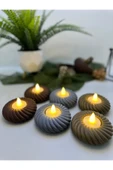 Butik Mumluk Spiral Şekilli 6'lı Set 3d Baskı thumbnail 1