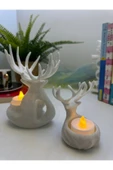 Butik Mumluk  Geğik Tasarımlı 2'li 3d Baskı thumbnail 1