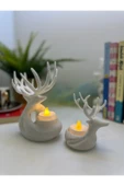 Butik Mumluk  Geğik Tasarımlı 2'li 3d Baskı thumbnail 2