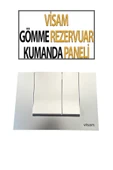 Visam Gömme Rezervuar Kumanda Paneli thumbnail 1