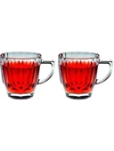 Paşabahçe 55083 245cc 2Li Diamond Kulplu Bardak thumbnail 2