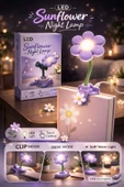 Hediyelik Çiçek Temalı Kitab Led Lambasi thumbnail 1