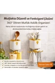 360 Derece Dönen Mutfak Askilik Organizeri. thumbnail 1