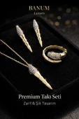 Lüx Tasarım Çelık Set 3 Parça thumbnail 1