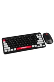Jedel WS681B  Kablosuz Klavye Mouse Seti - Bluetooth + 2.4Ghz Çift Modlu thumbnail 4