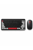 Jedel WS681B  Kablosuz Klavye Mouse Seti - Bluetooth + 2.4Ghz Çift Modlu thumbnail 1
