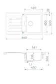 Schock Formhaus D-100L Vanilla Granit Eviye thumbnail 2