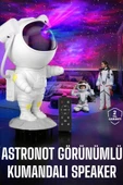 Çocuklara Özel Projeksiyon Astronot Lamba Speaker Sevimli thumbnail 1