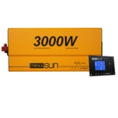 Tam Sinüs UPS  İnverter (Remote Ekran) 12V 3000W thumbnail 1