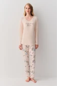 SUWEN Blossom Pijama Takımı thumbnail 1