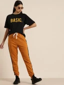 Baskılı Kadın T-shirt - Siyah thumbnail 2