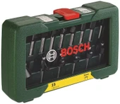 Bosch - 15 Parça Freze Seti 8 mm Şaftlı thumbnail 1