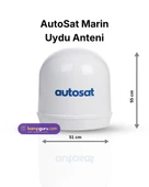 Autosat mba50 Marin anteni thumbnail 1