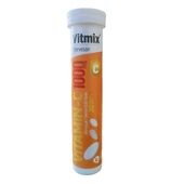 Vitmix Vitamin C 1000 mg 20 Efervesan Tablet thumbnail 1