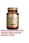 Solgar Bromelain 150 Mg 60 Kapsül thumbnail 2