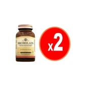 Solgar Bromelain 150 Mg 60 Kapsul - 2 Adet thumbnail 1