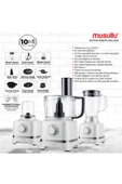 Mutfak Robotu 10 in 1 2000W MSL-2034 thumbnail 1