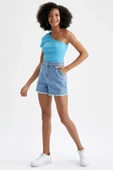Defacto Slim Fit Basic Tek Omuzlu Tişört Y7469AZ22SM thumbnail 2