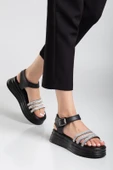 Lalen Siyah Kemerli Sandalet thumbnail 3
