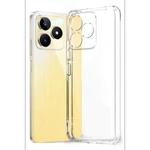 Newface Realme Note 50 4G Kılıf Lüx Şeffaf Silikon thumbnail 2