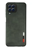 Newface Samsung Galaxy M33 Kılıf Loop Deri Silikon - Yeşil thumbnail 1