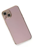 Newface Apple iPhone 13 Kılıf Volet Silikon - Mor thumbnail 3