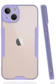 Newface Apple iPhone 14 Plus Kılıf Platin Silikon - Lila thumbnail 1