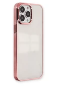 Newface Apple iPhone 14 Pro Max Kılıf Element Silikon - Pembe thumbnail 2