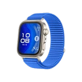 Newface Huawei Fit 4 Braid Kordon - Mavi thumbnail 2