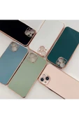 Newface Apple iPhone 15 Pro Kılıf Volet Silikon - Mor thumbnail 2