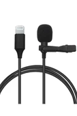 Newface Lightning 2 Metre Double Mikrofon - Siyah thumbnail 1