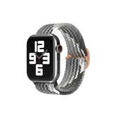 Newface Apple Watch 38mm Star Kordon - Gri-Siyah thumbnail 3