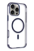 Joko Apple iPhone 14 Pro Max Hilton Magsafe Kapak - Lacivert thumbnail 1