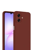 Newface Samsung Galaxy A07 4G First Silikon - Bordo thumbnail 2