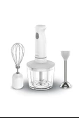 KC-8219H Paslanmaz Çelik Bıçaklı El Blender Seti thumbnail 4