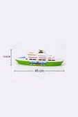 45cm Devasa Renkli Pasifik Yolcu Gemisi Oyuncak Gemi thumbnail 2