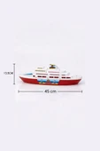 45cm Devasa Renkli Pasifik Yolcu Gemisi Oyuncak Gemi thumbnail 7