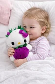 Hello Kity Peluş Oyuncak 30 cm Mor thumbnail 1